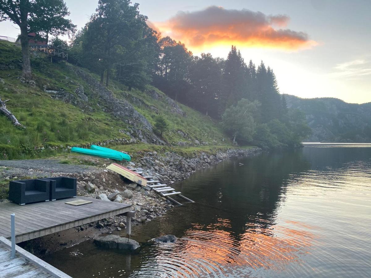 Ovstefjellsa Gard &Aktivitet Senter Hotel Flekkefjord Bagian luar foto